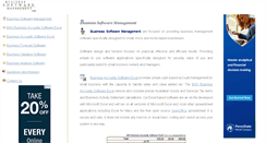 Desktop Screenshot of businesssoftwaremanagement.com